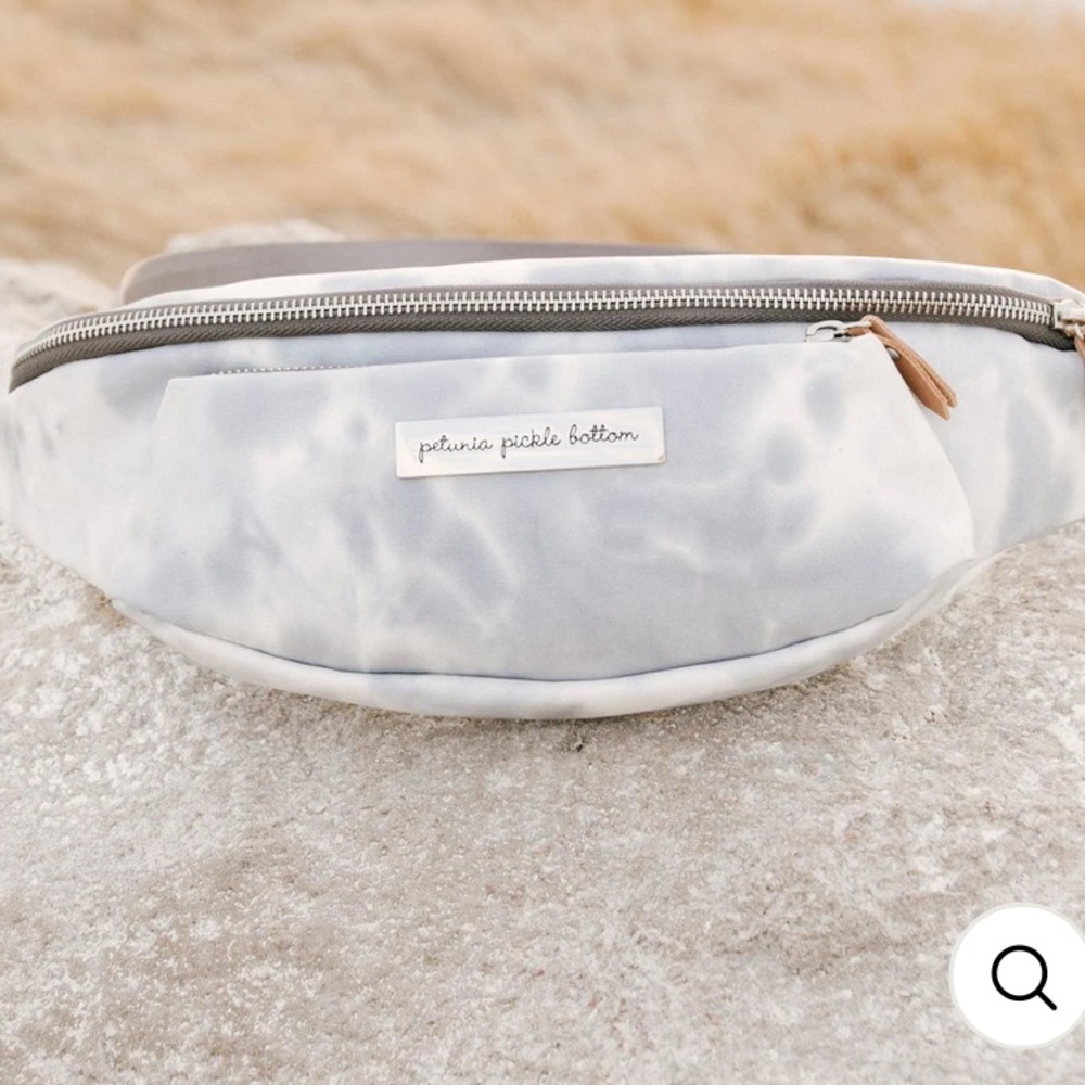 All-Around Belt Bag in Smoke Swirl Tie Dye